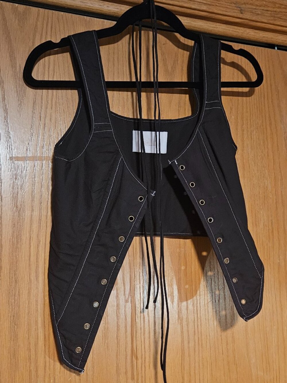 NWOT Selkie Duchess Corset - M - Contrast Stitch